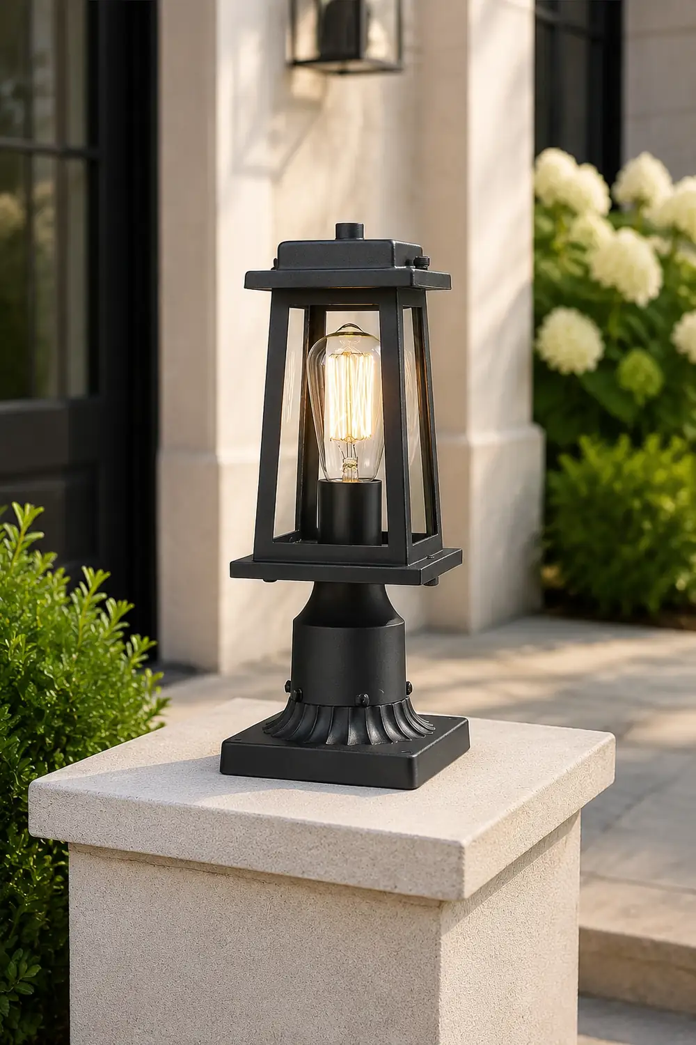 Outdoor Lantern Post Lights - Lumpaz