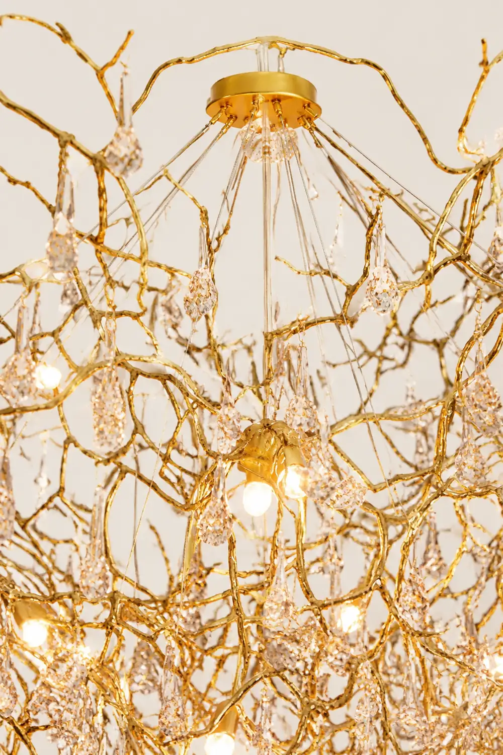 Tree Branch Staircase Chandelier - Lumpaz