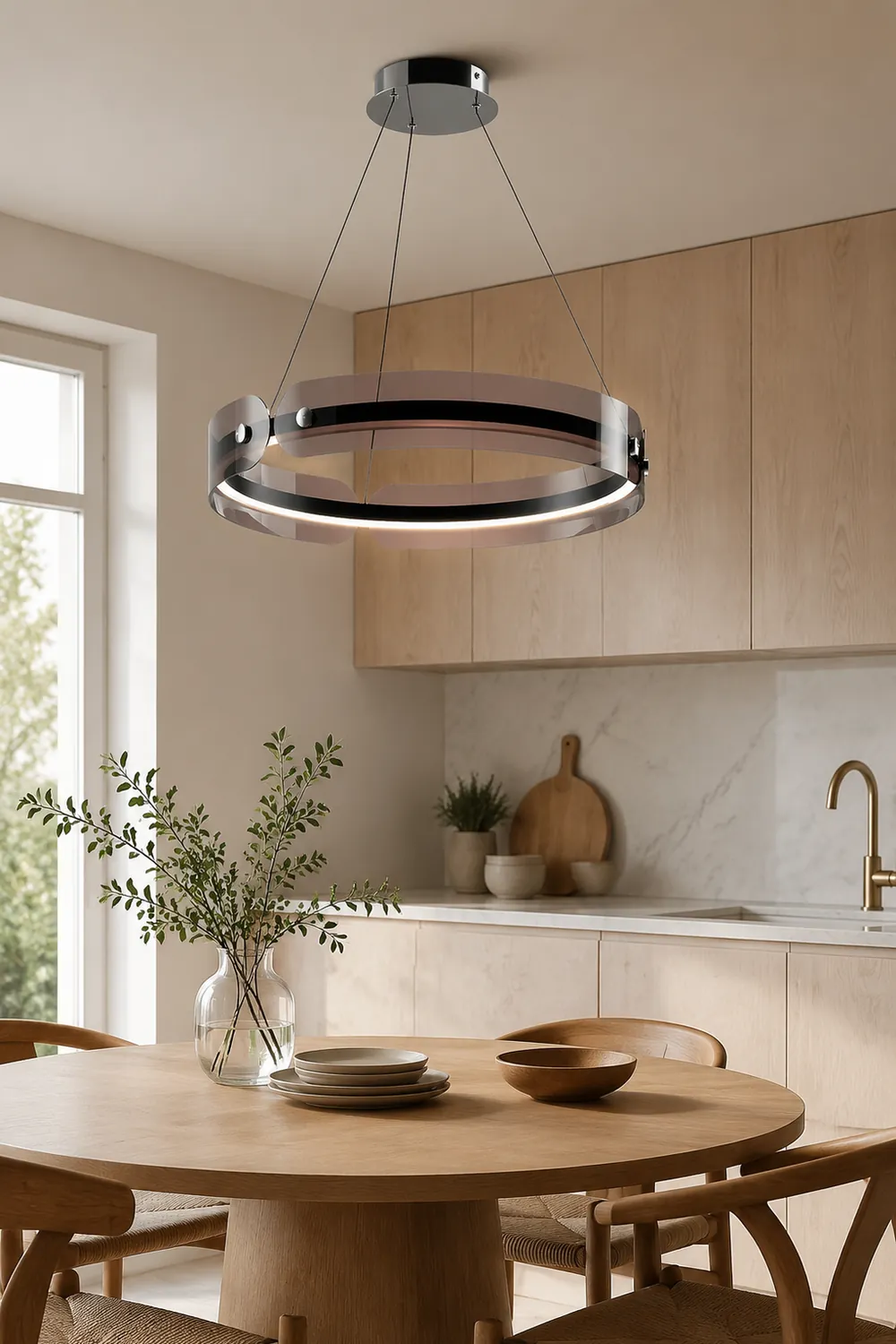 Javor LED Chandelier - Lumpaz
