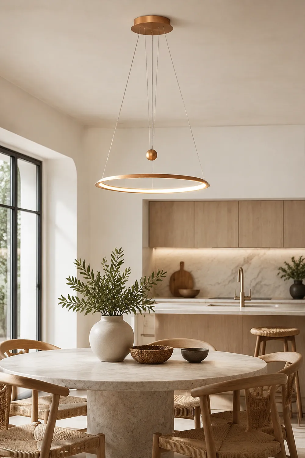 Circular LED Chandelier - Lumpaz