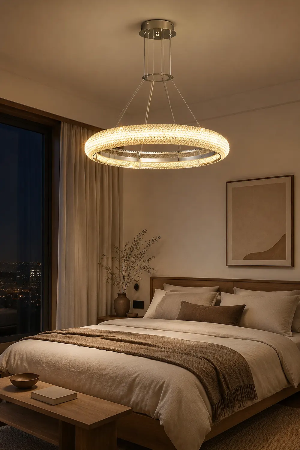 Asscher Ring Chandelier - Lumpaz
