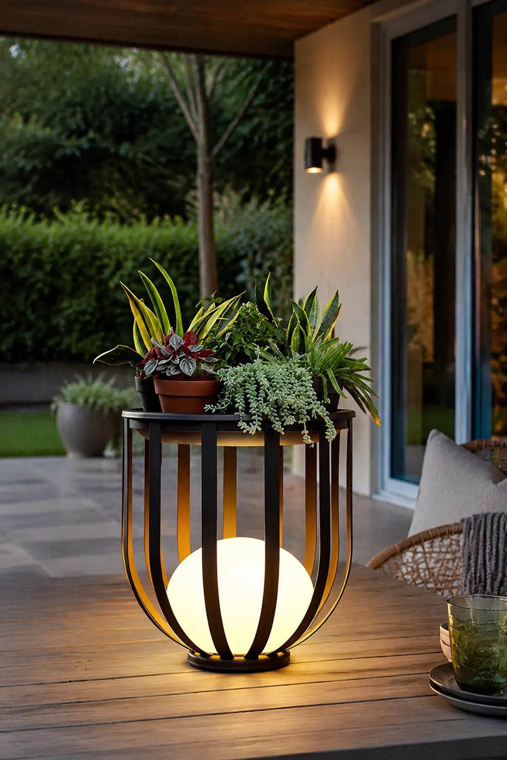 Bols Outdoor Solar Power Garden Lamp - Lumpaz