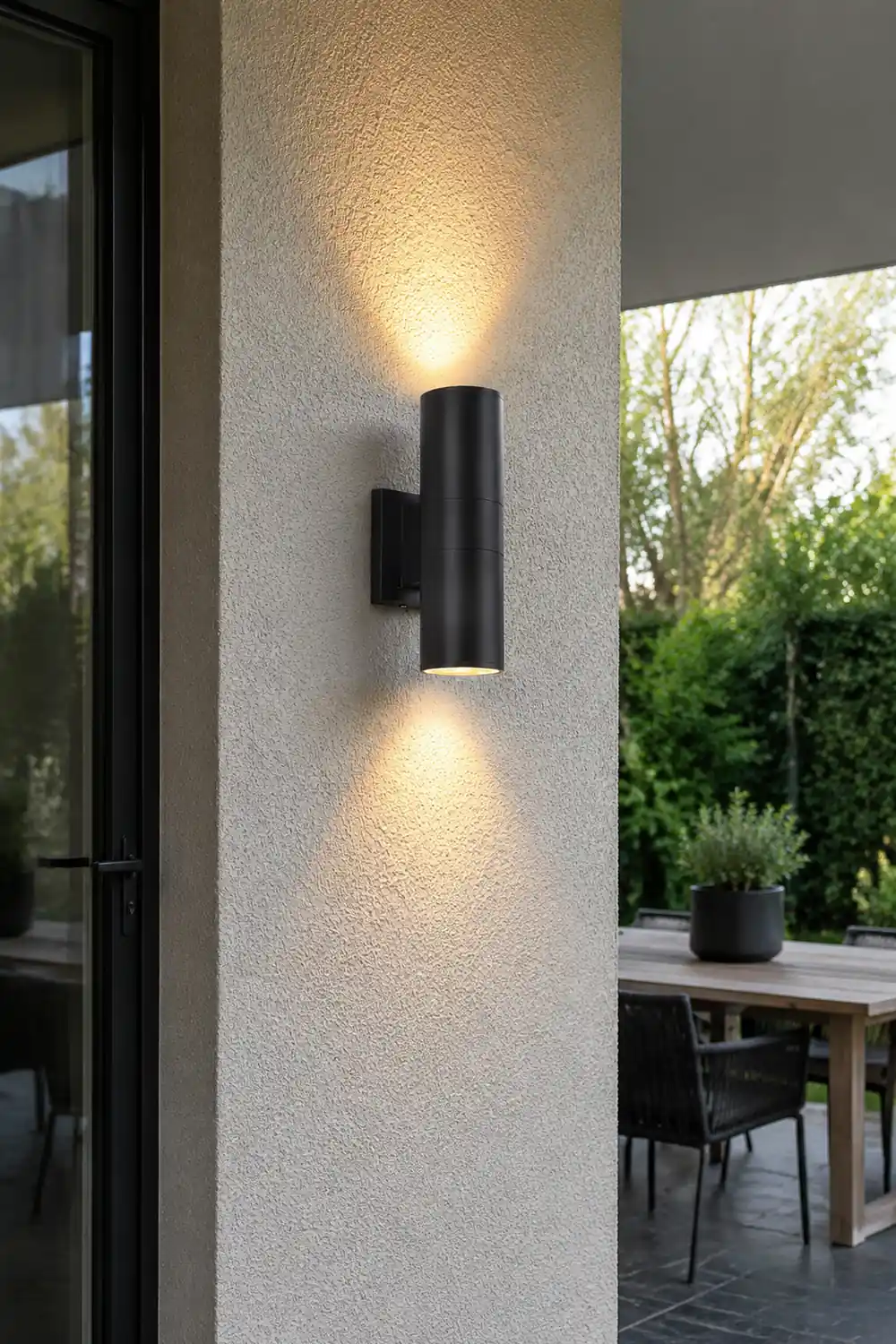 Cylindrical Outdoor Wall Light - Lumpaz