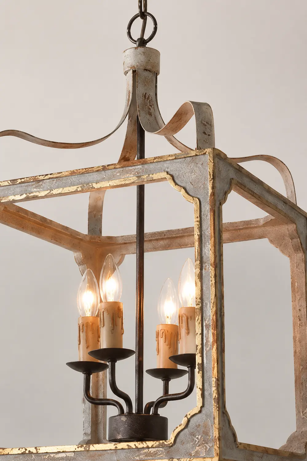 Boho Rustic Cube Chandelier - Lumpaz