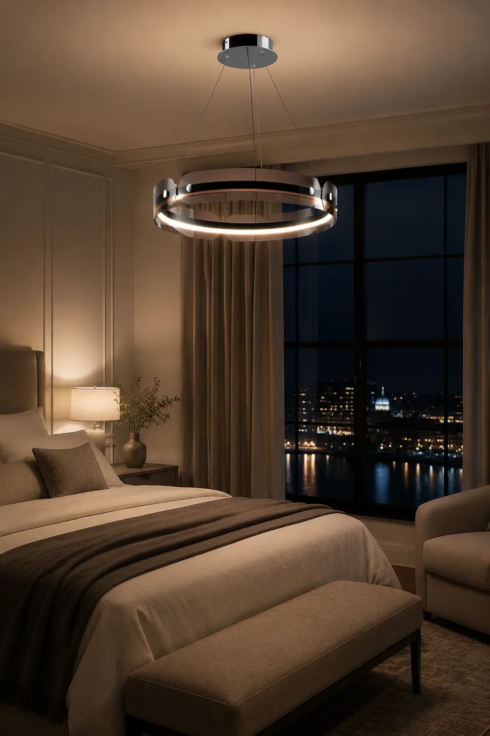 Javor LED Chandelier - Lumpaz