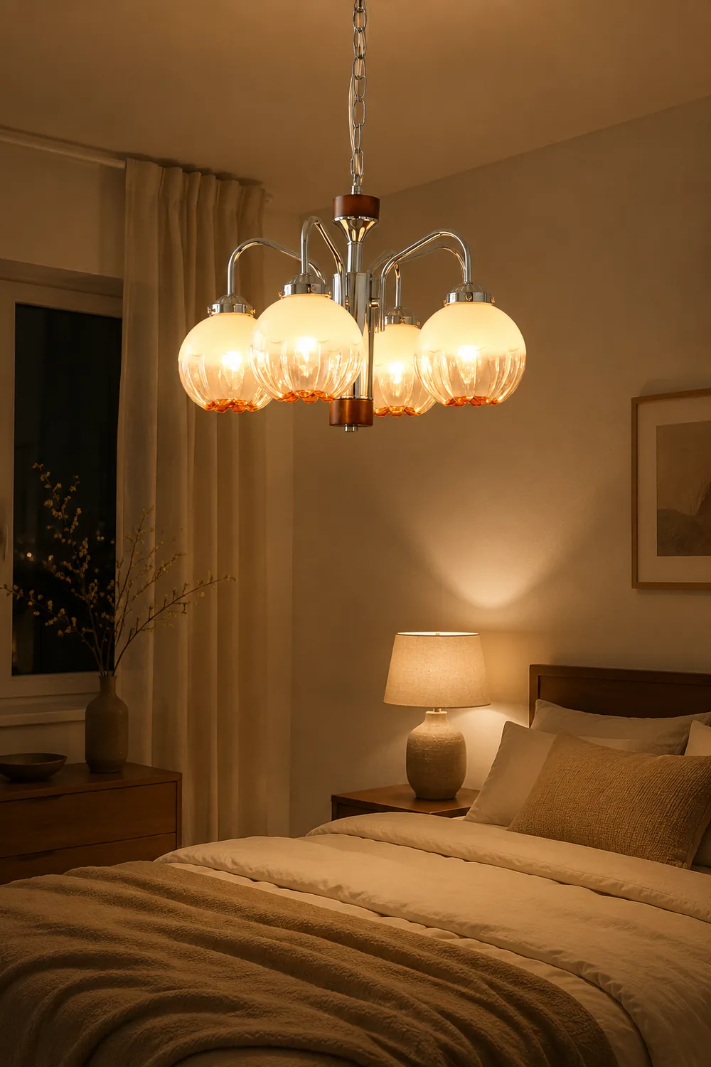 Flower Bud Chandelier - Lumpaz
