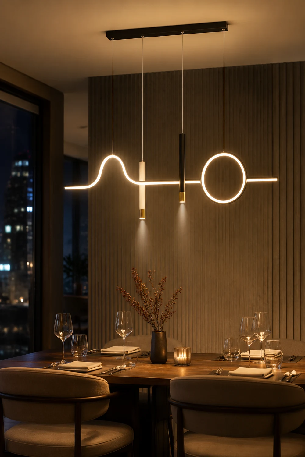 Creative LED Chandelier - Lumpaz