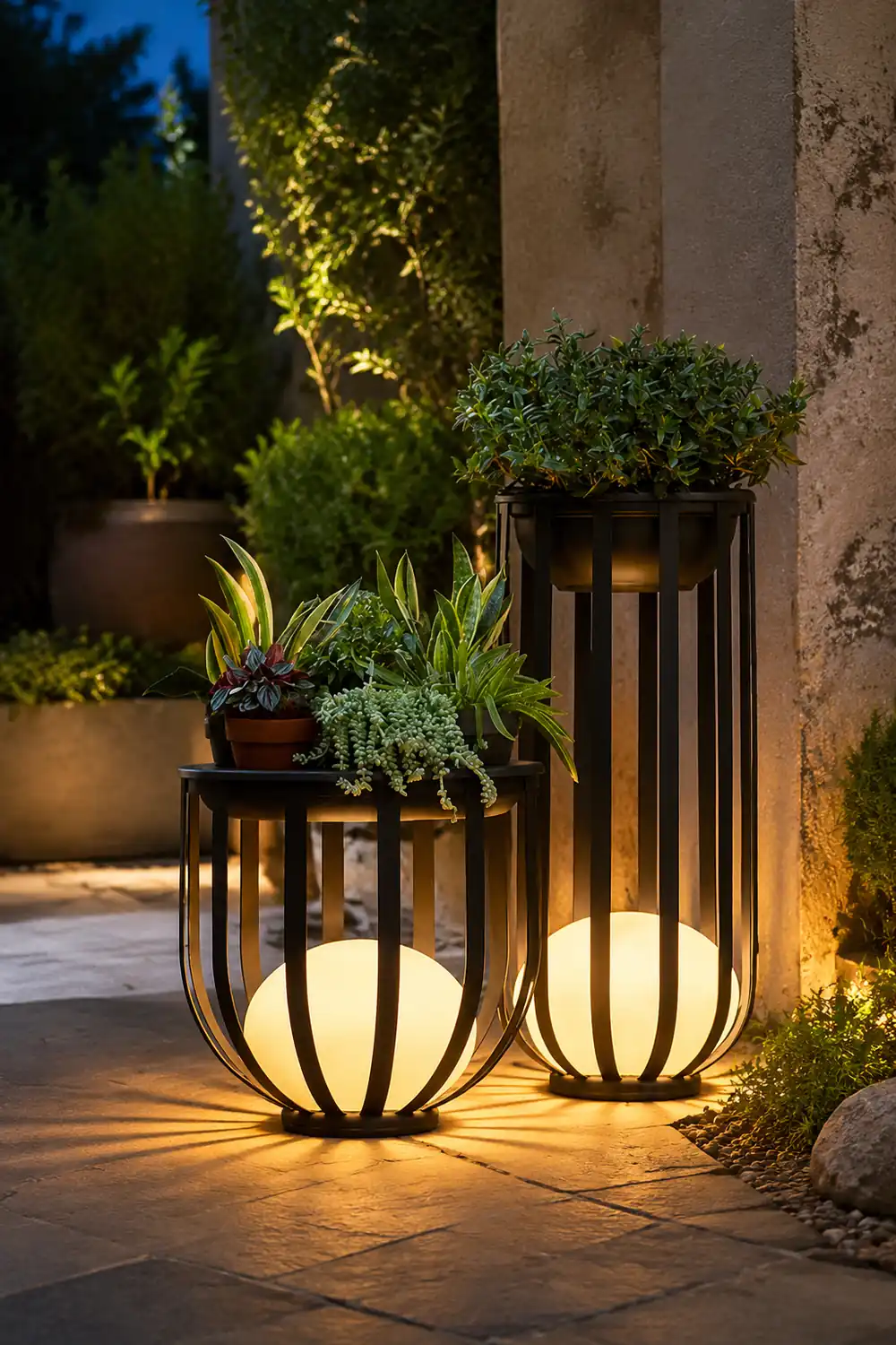 Bols Outdoor Solar Power Garden Lamp - Lumpaz