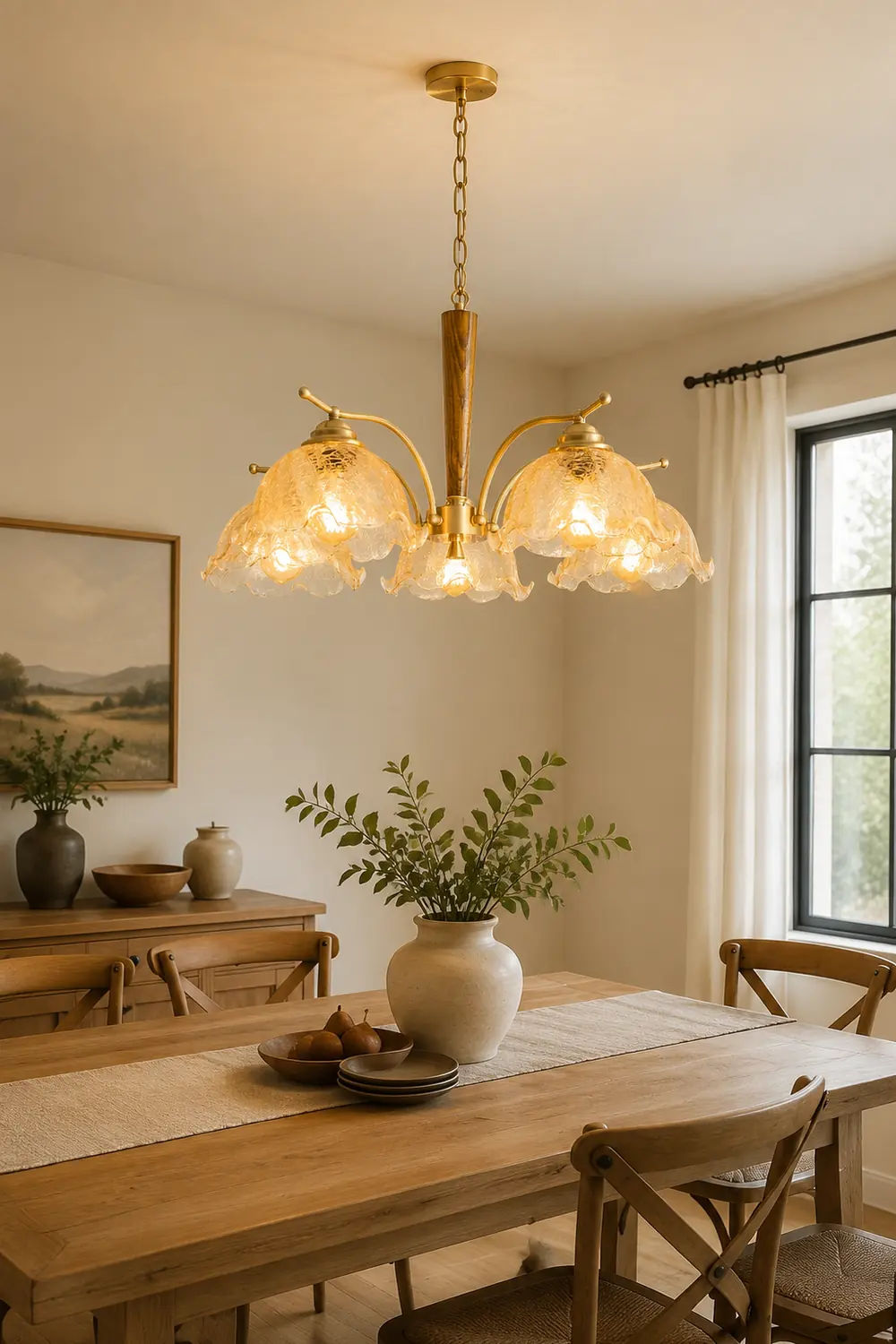 Crack Flower Chandelier - Lumpaz