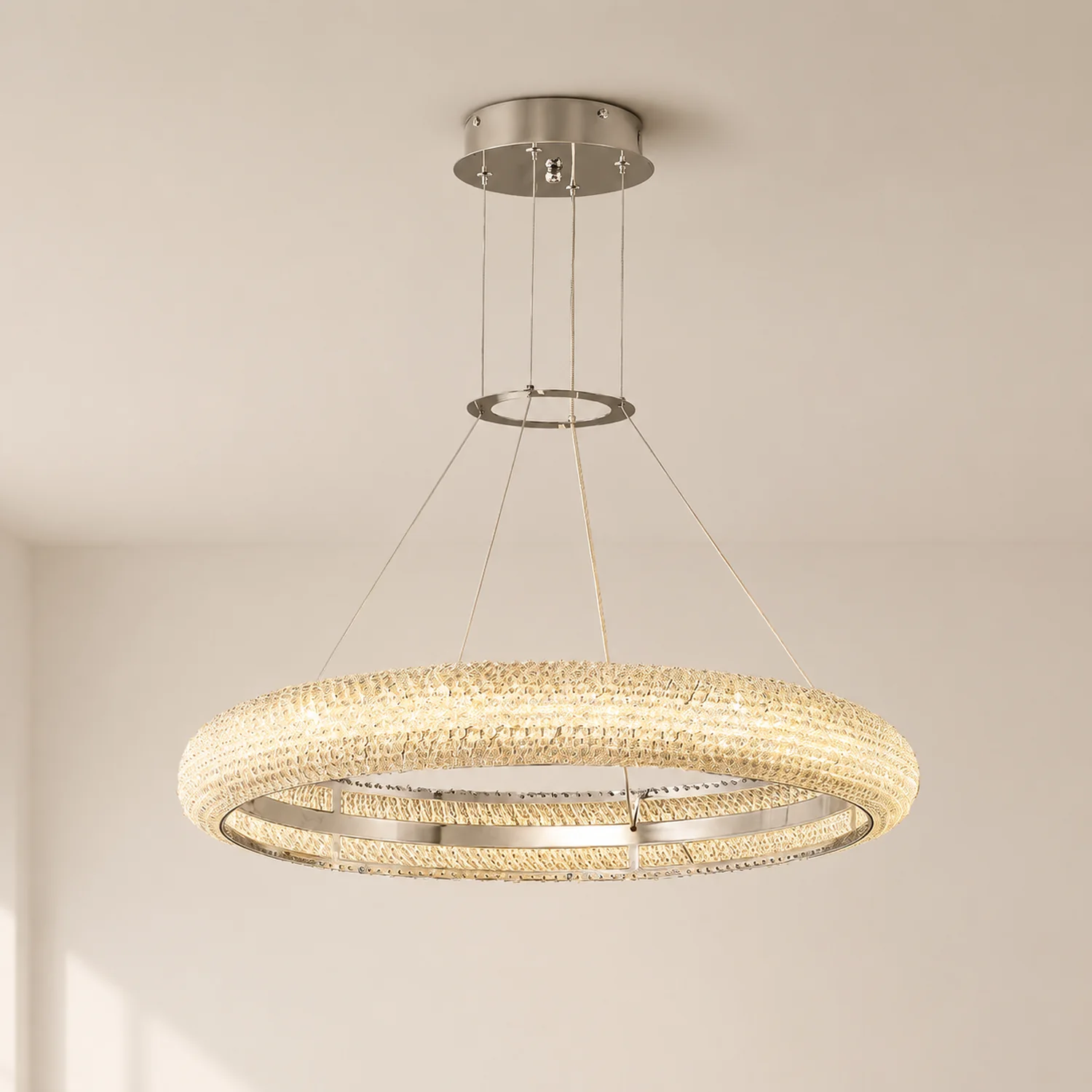 Asscher Ring Chandelier - Lumpaz