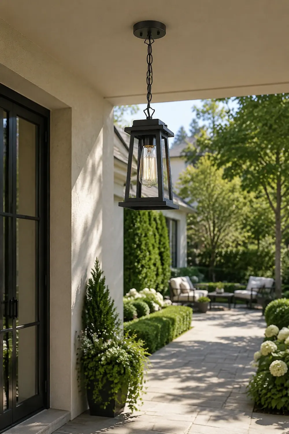 Outdoor Lantern Pendant Lamp - Lumpaz