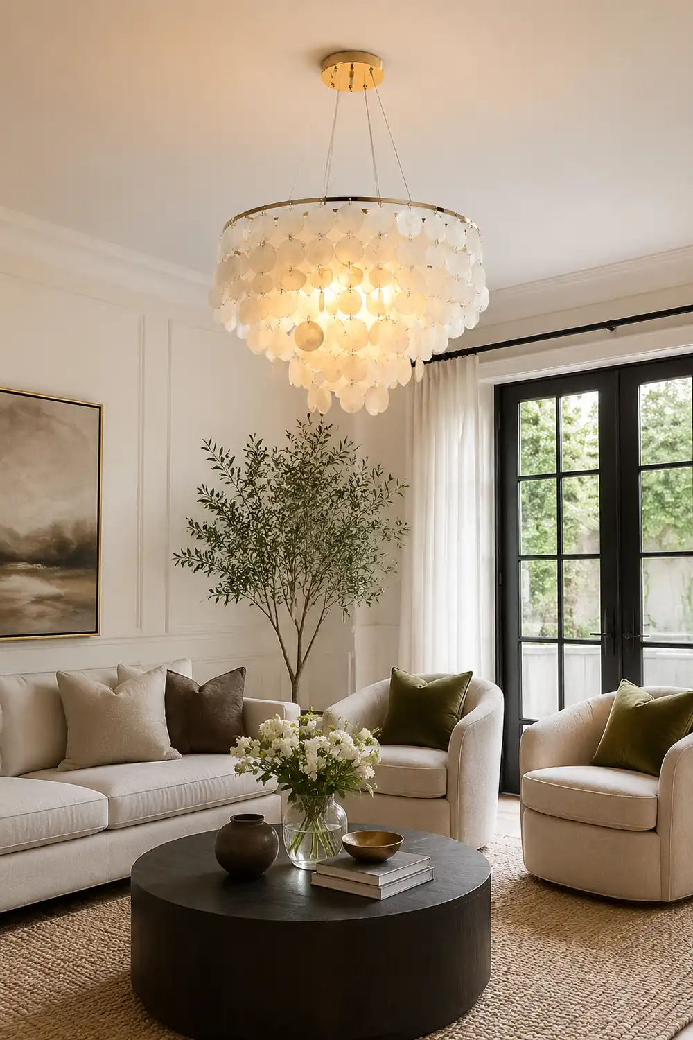 Shell Wind Chime Chandelier - Lumpaz