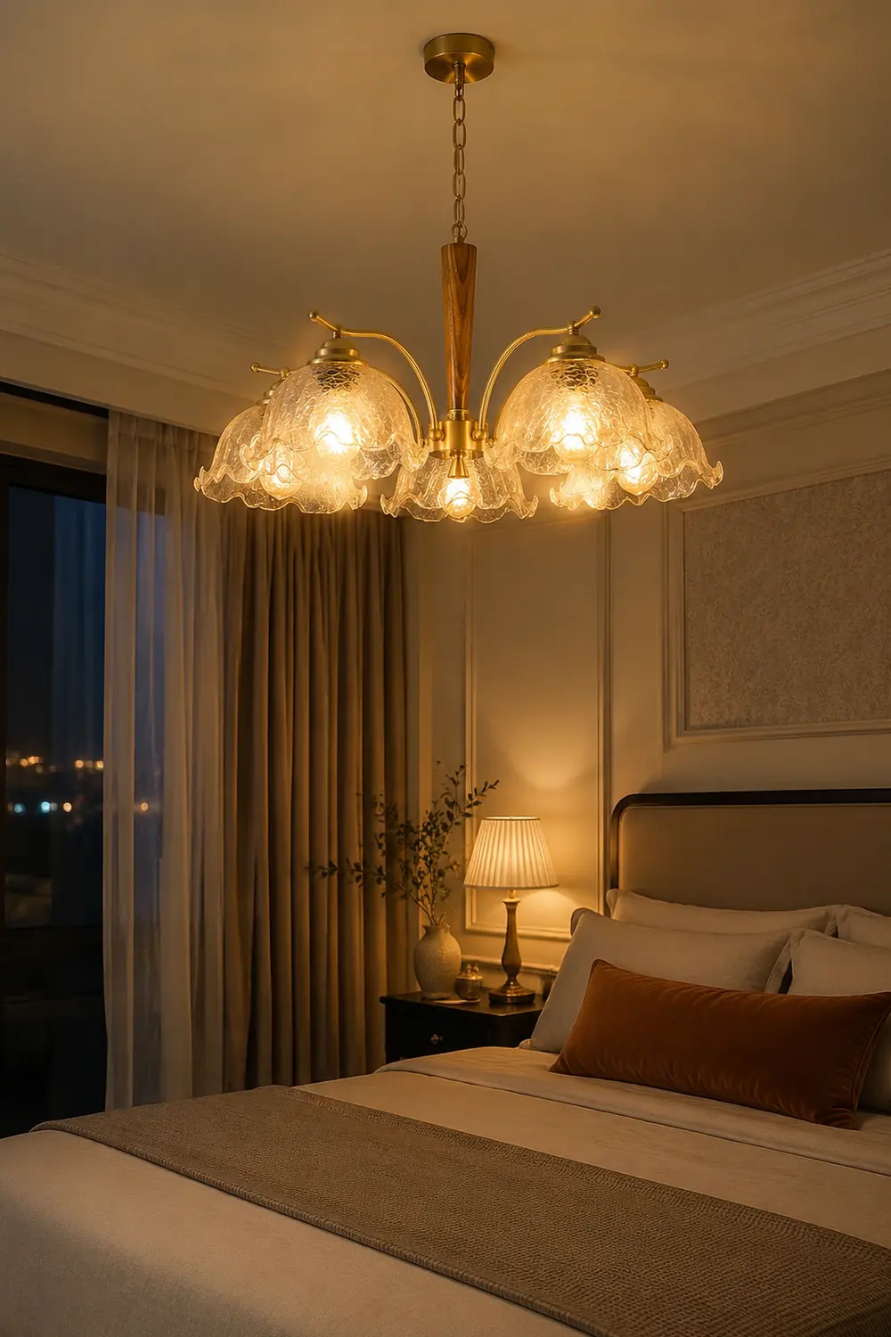 Crack Flower Chandelier - Lumpaz