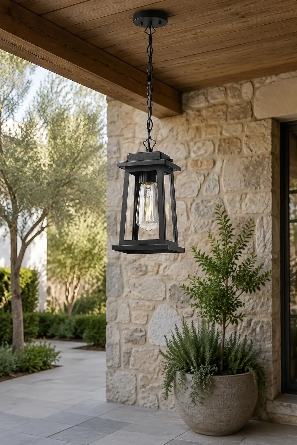 Outdoor Lantern Pendant Lamp - Lumpaz