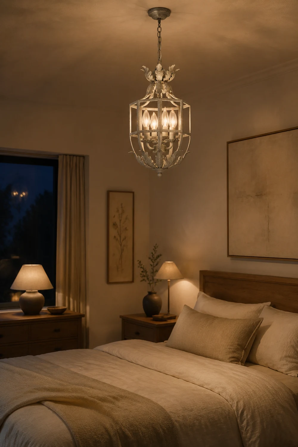 Lustre Retro Cage Chandelier - Lumpaz
