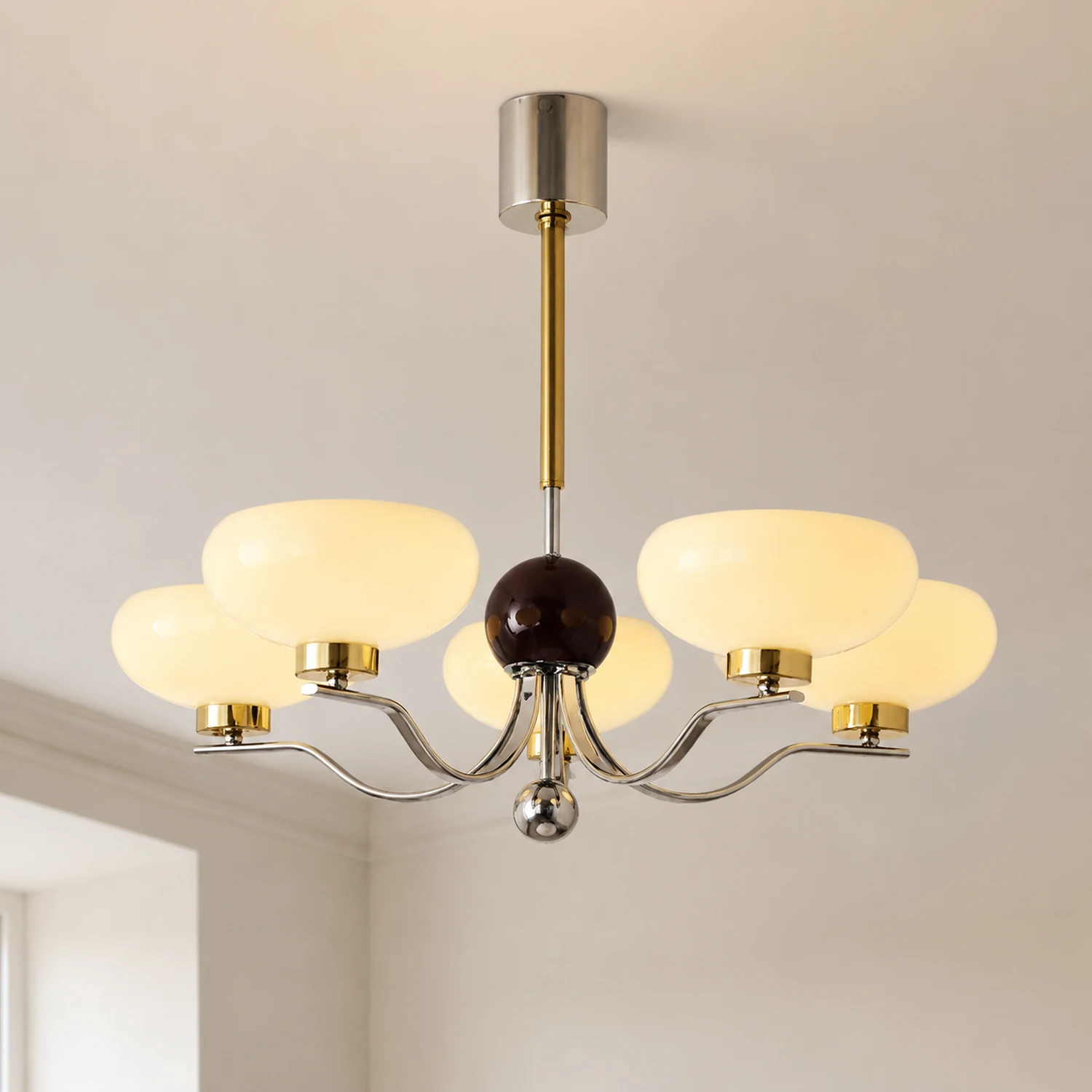 Medieval Glass Bowl Chandelier - Lumpaz