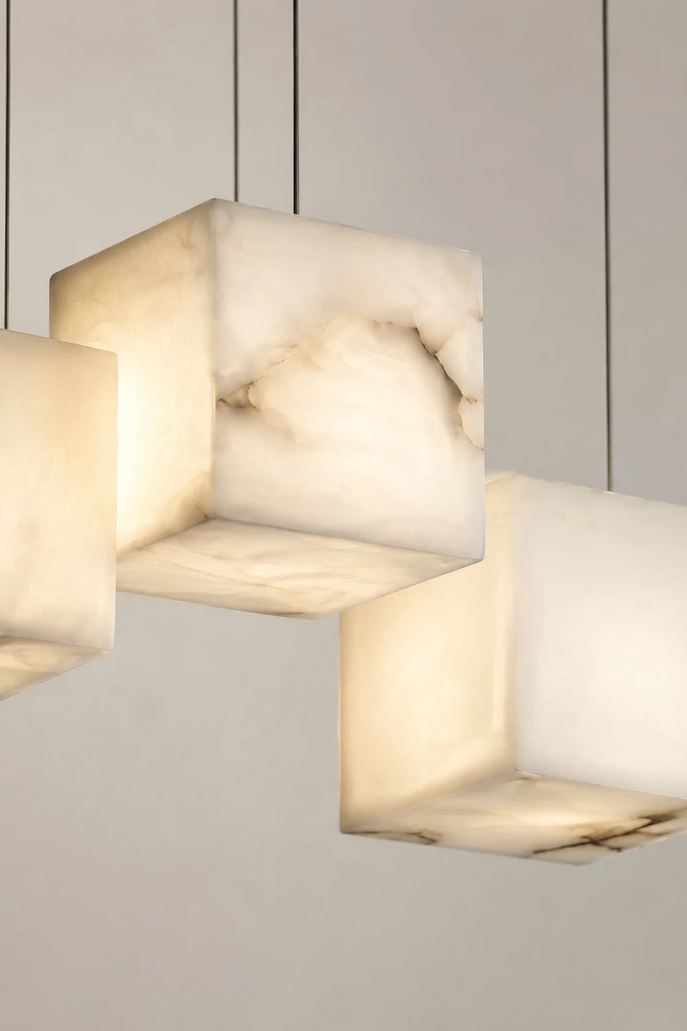 Alabaster Box Chandelier - Lumpaz