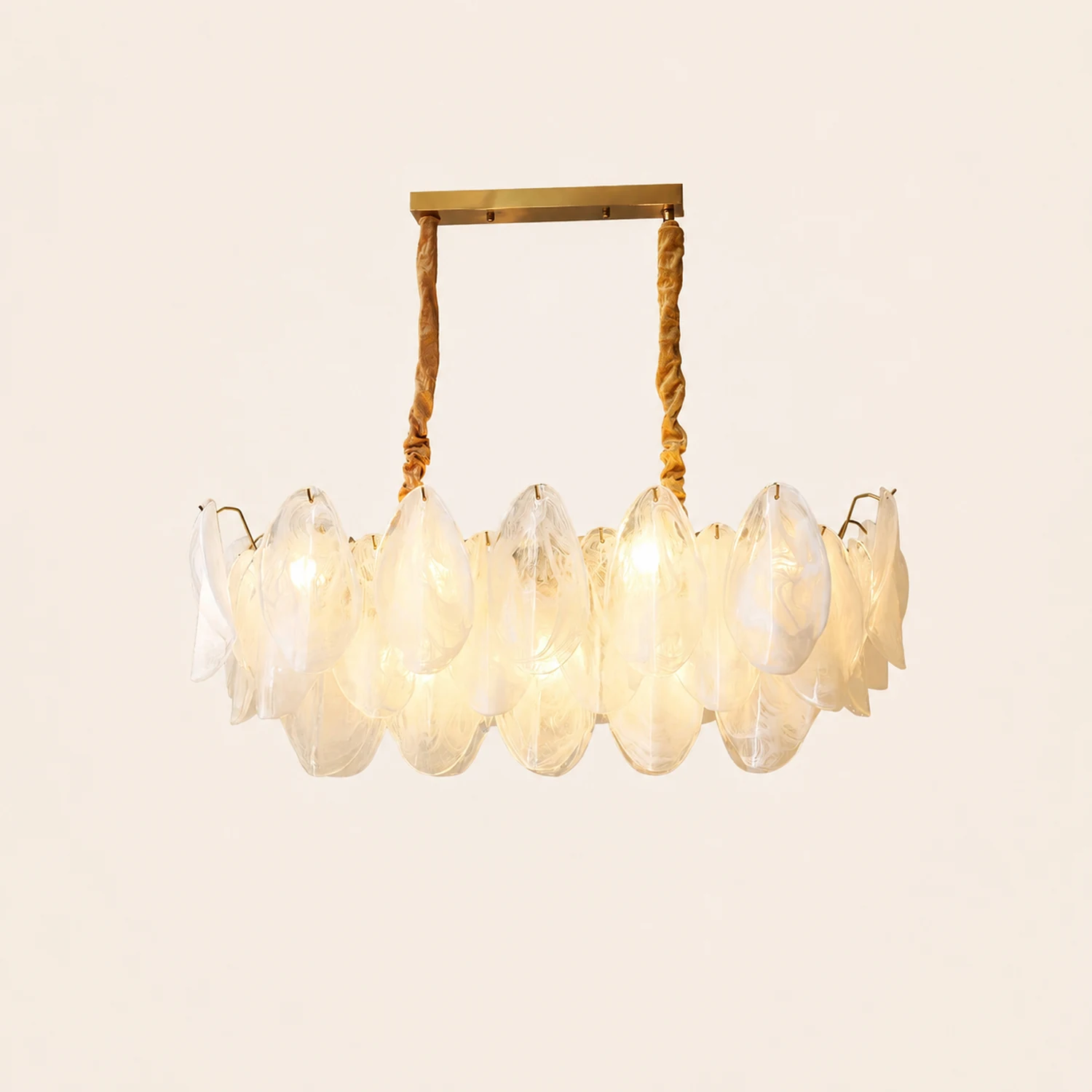 Multi Tier Cloud Glass Pendant Light - Lumpaz