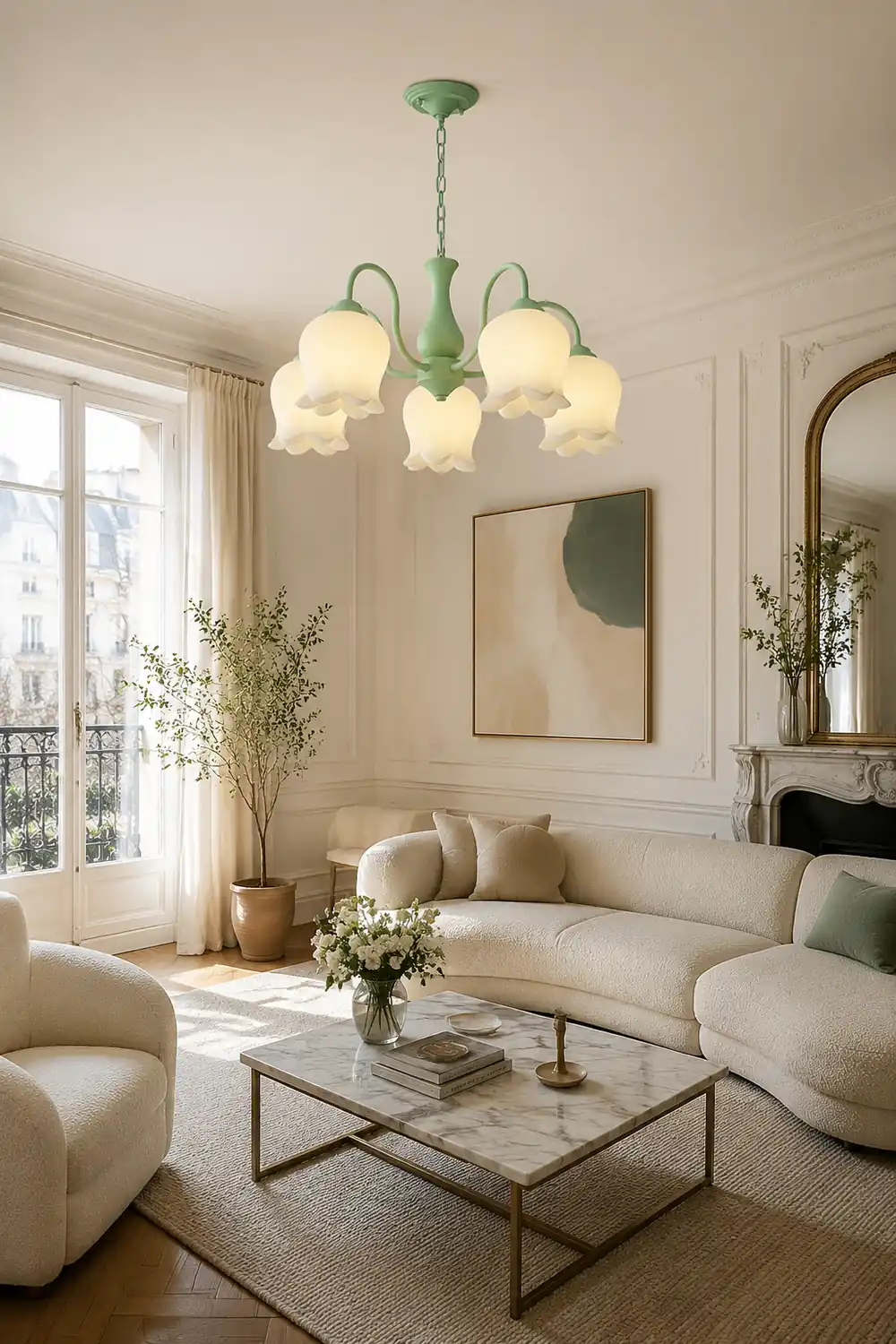 Elegant Lilium Chandelier - Lumpaz