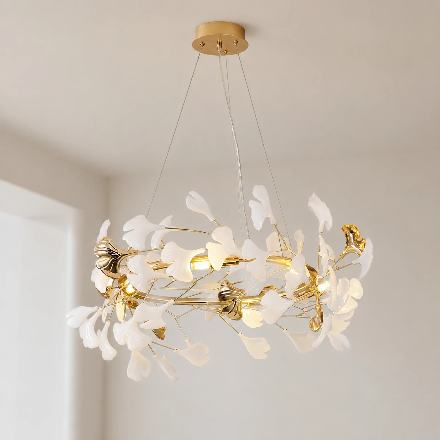 Gingko Chandelier T - Lumpaz