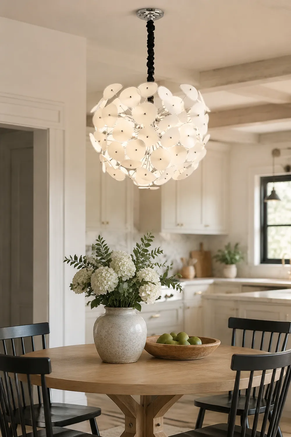 Poppy Glass Chandelier - Lumpaz