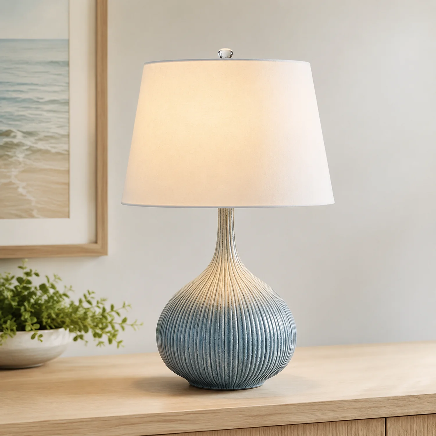 Kole Ceramic Table Lamp - Lumpaz