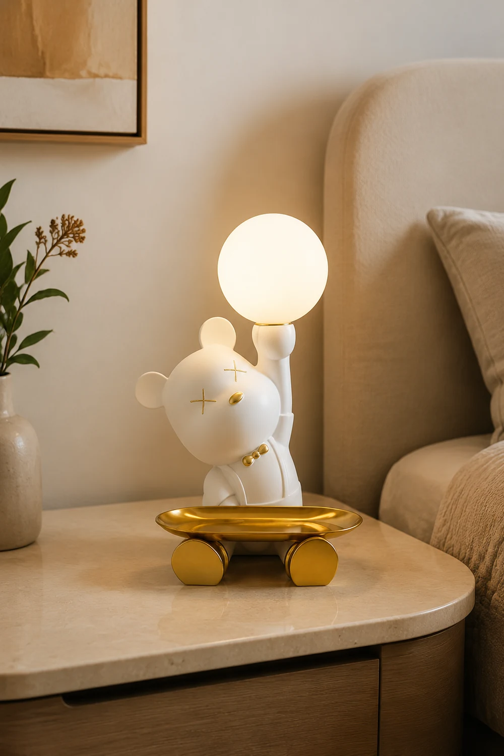 Violent Bear Tray Desk Lamp - Lumpaz