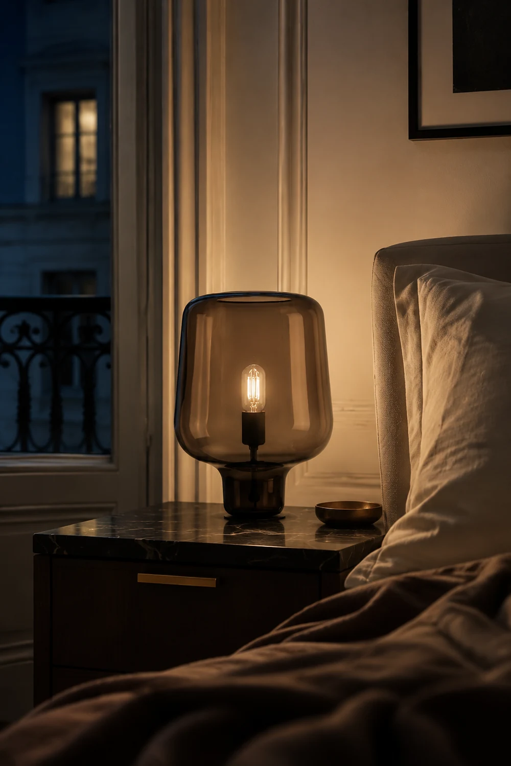 Teutonic Glass Table Lamp - Lumpaz