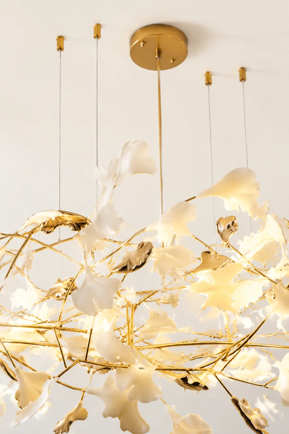 Ginkgo Cloud Chandelier - Lumpaz