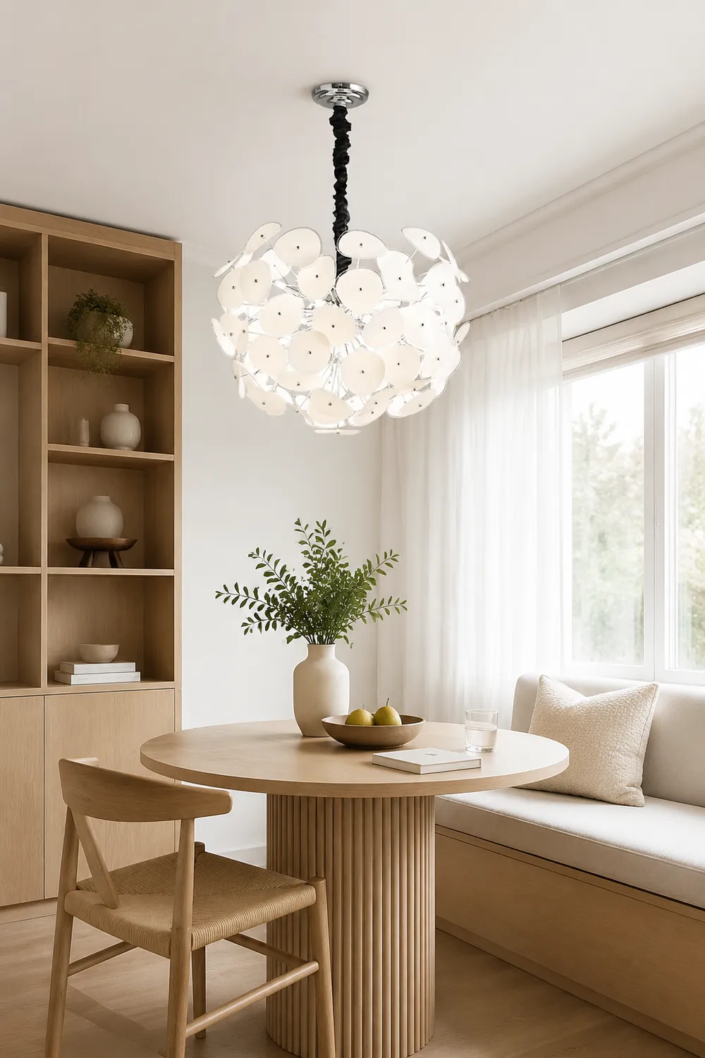 Poppy Glass Chandelier - Lumpaz