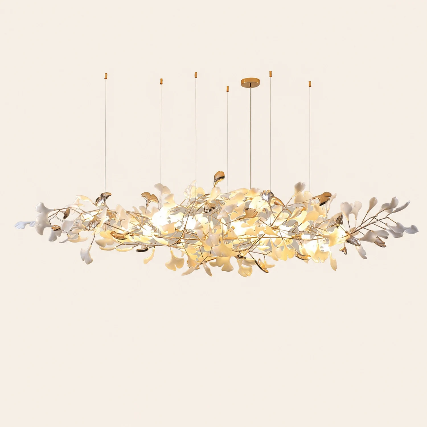 Ginkgo Cloud Chandelier - Lumpaz