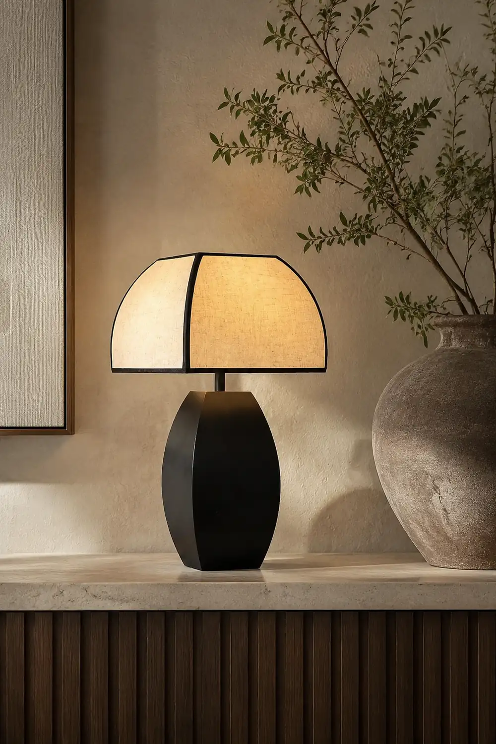Javier Black Table Lamp - Lumpaz