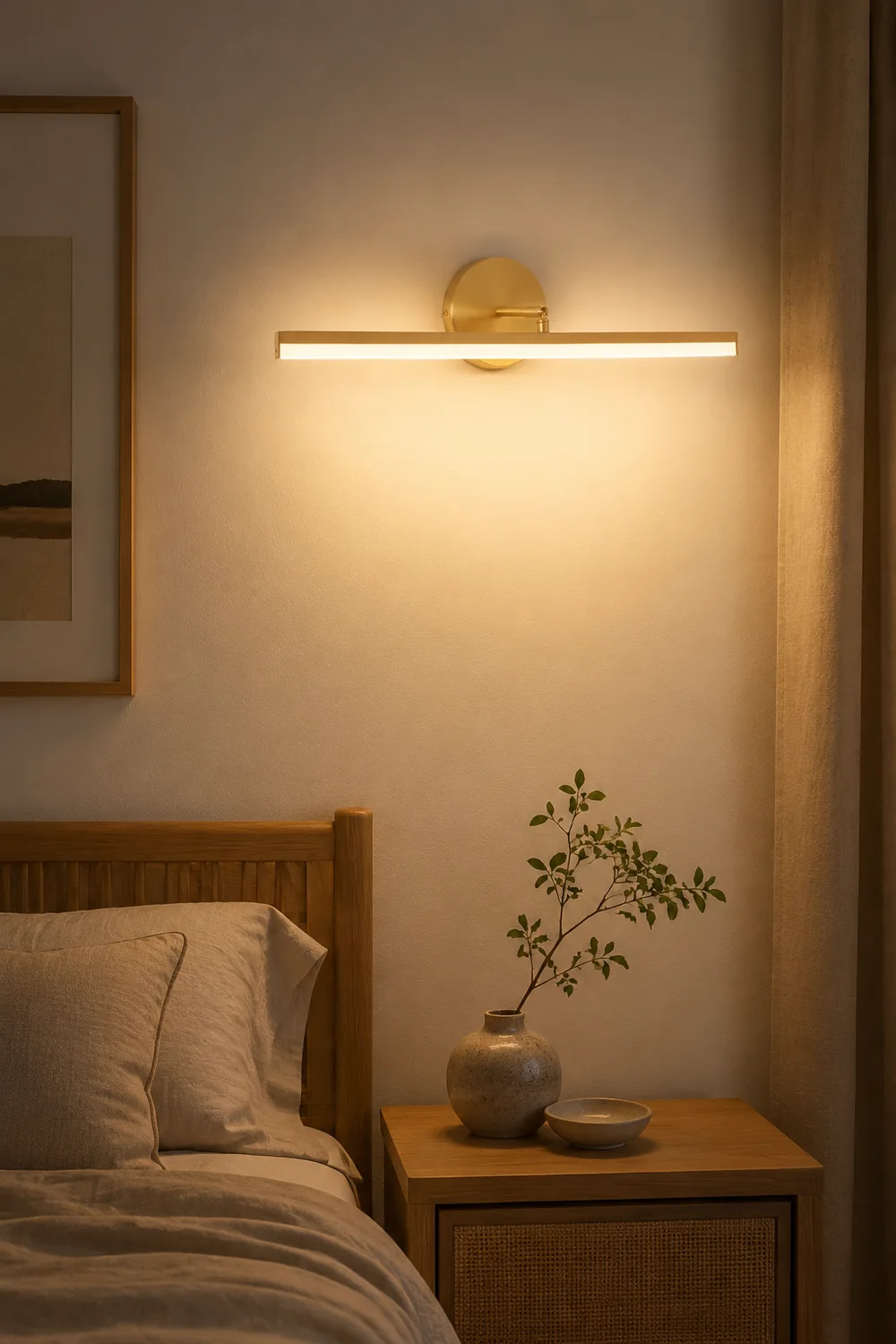 Brass LED Bath Vanity Lamp - Lumpaz