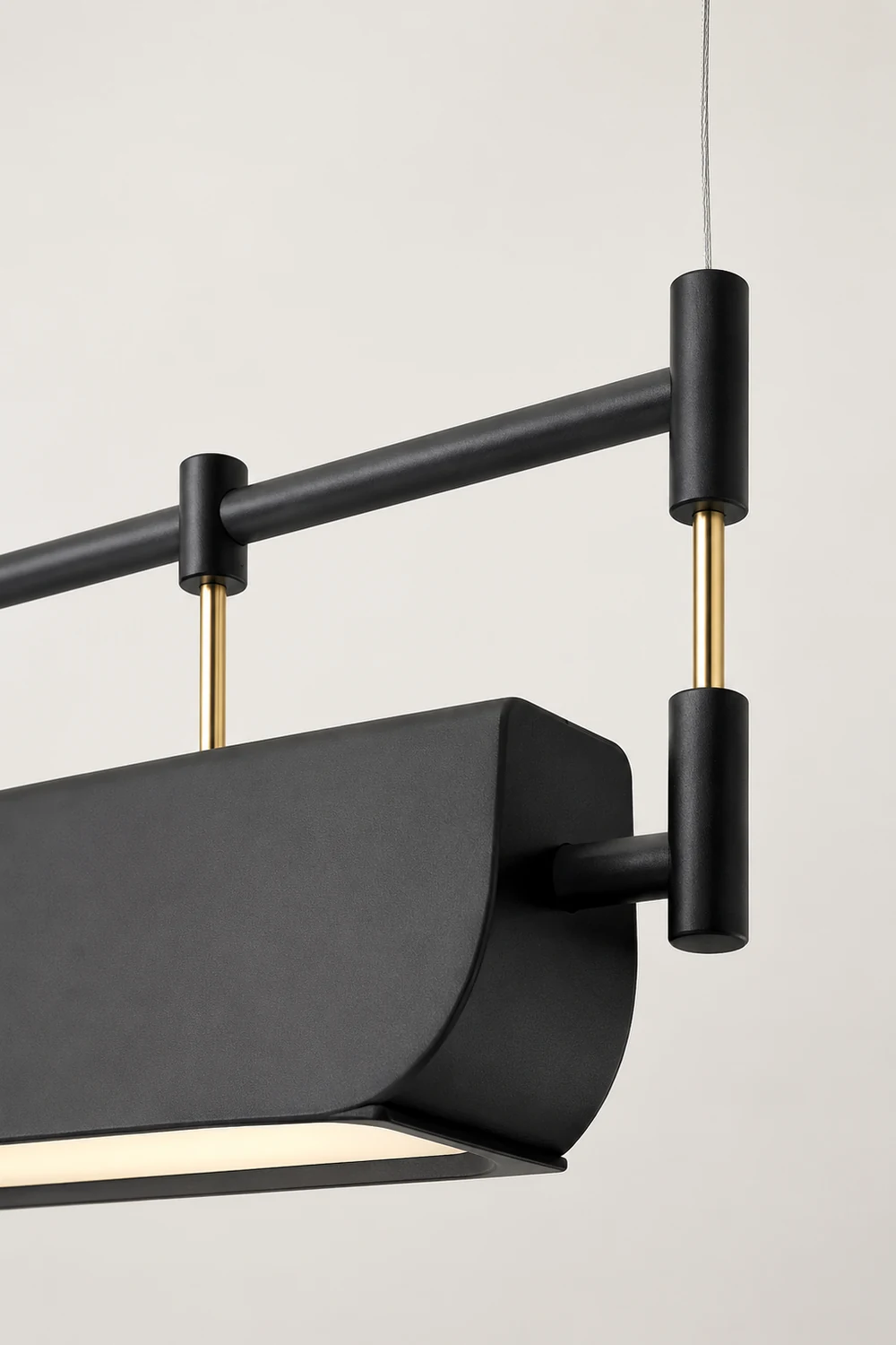 Black Roof LED Chandelier - Lumpaz