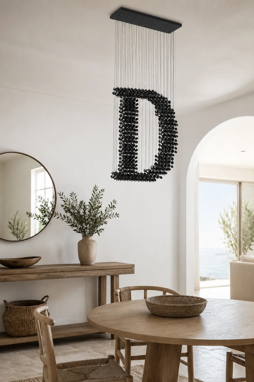 Charcoal Chandeliers D - Lumpaz