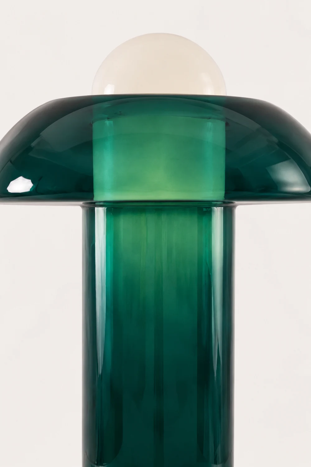Glass Mushroom Table Lamp - Lumpaz