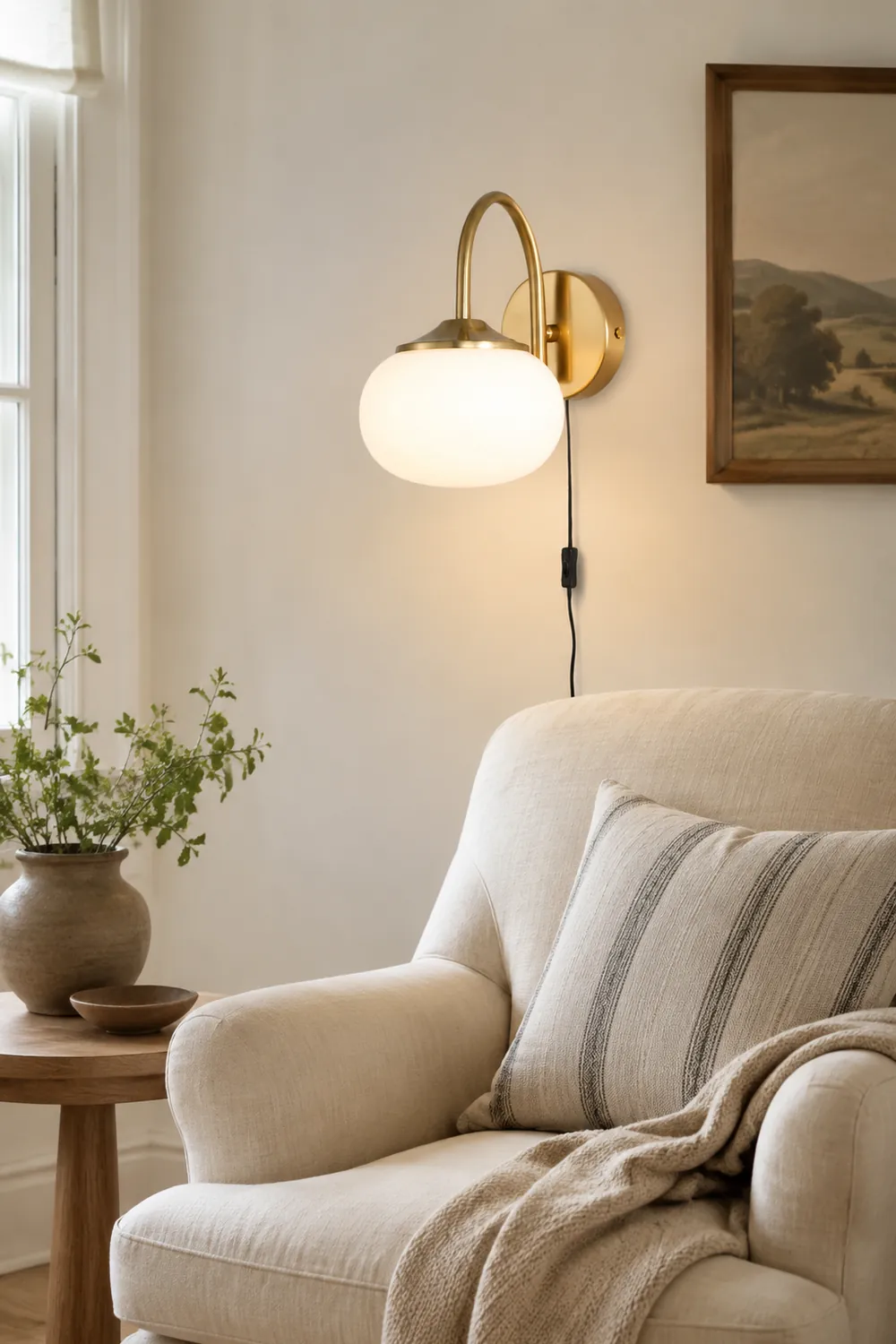 Marshmallow Sconce Plug Version - Lumpaz