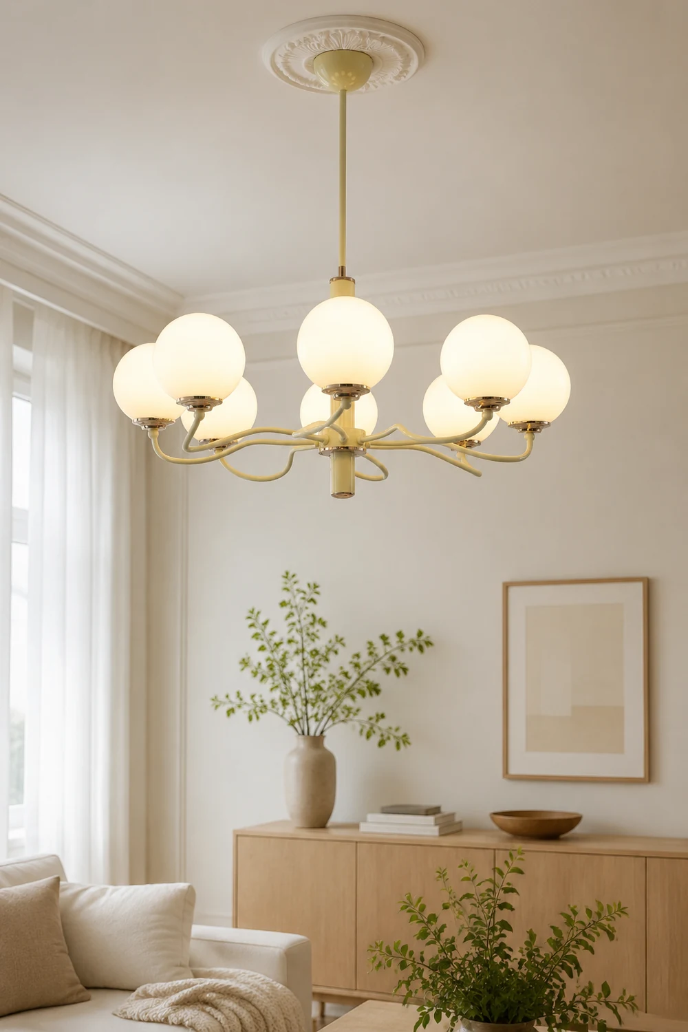 Radiant Globe Chandelier - Lumpaz