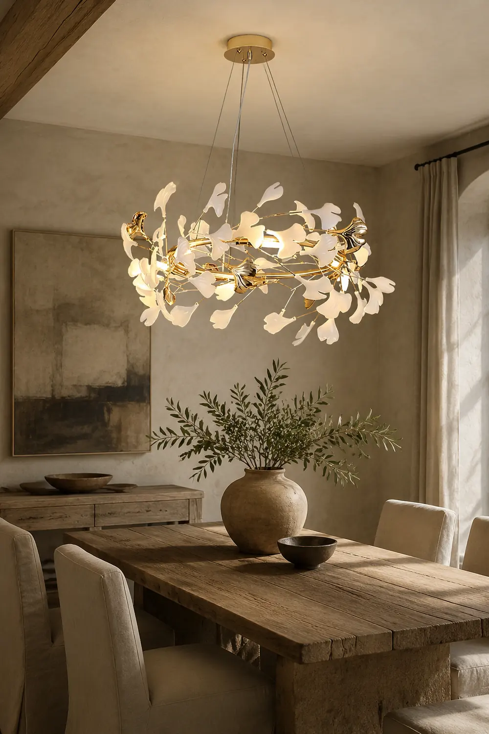 Gingko Chandelier T - Lumpaz