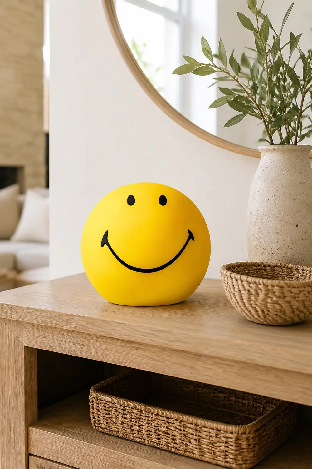 Smiling Rechargeable Built-in Battery Table Lamp - Lumpaz