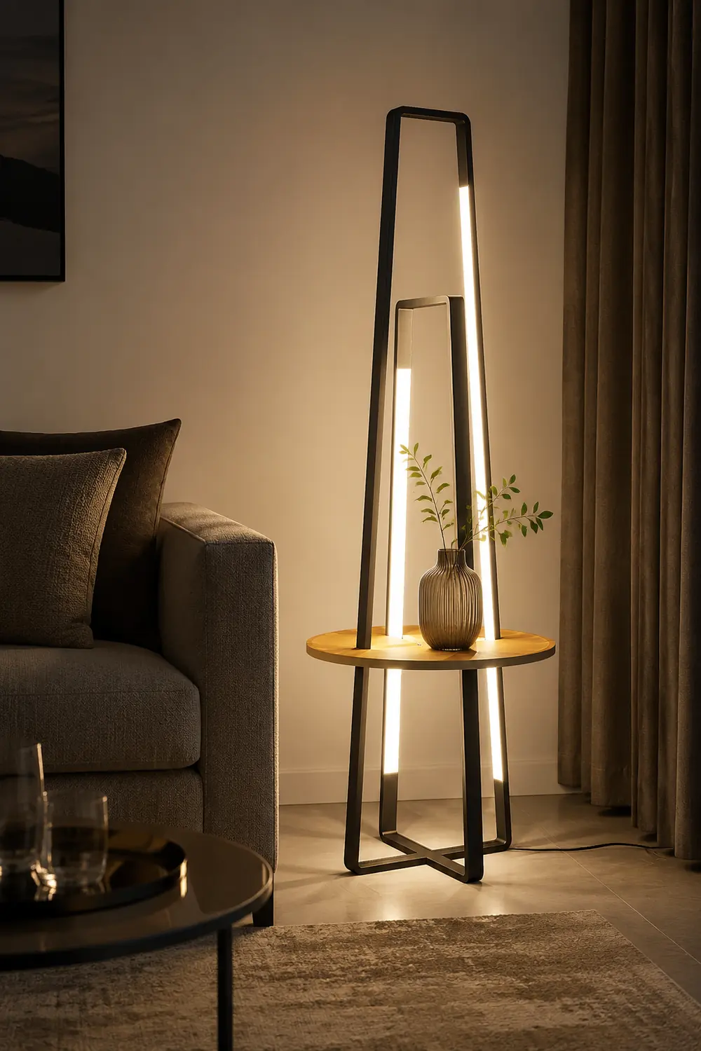Vase Floor Lamp - Lumpaz