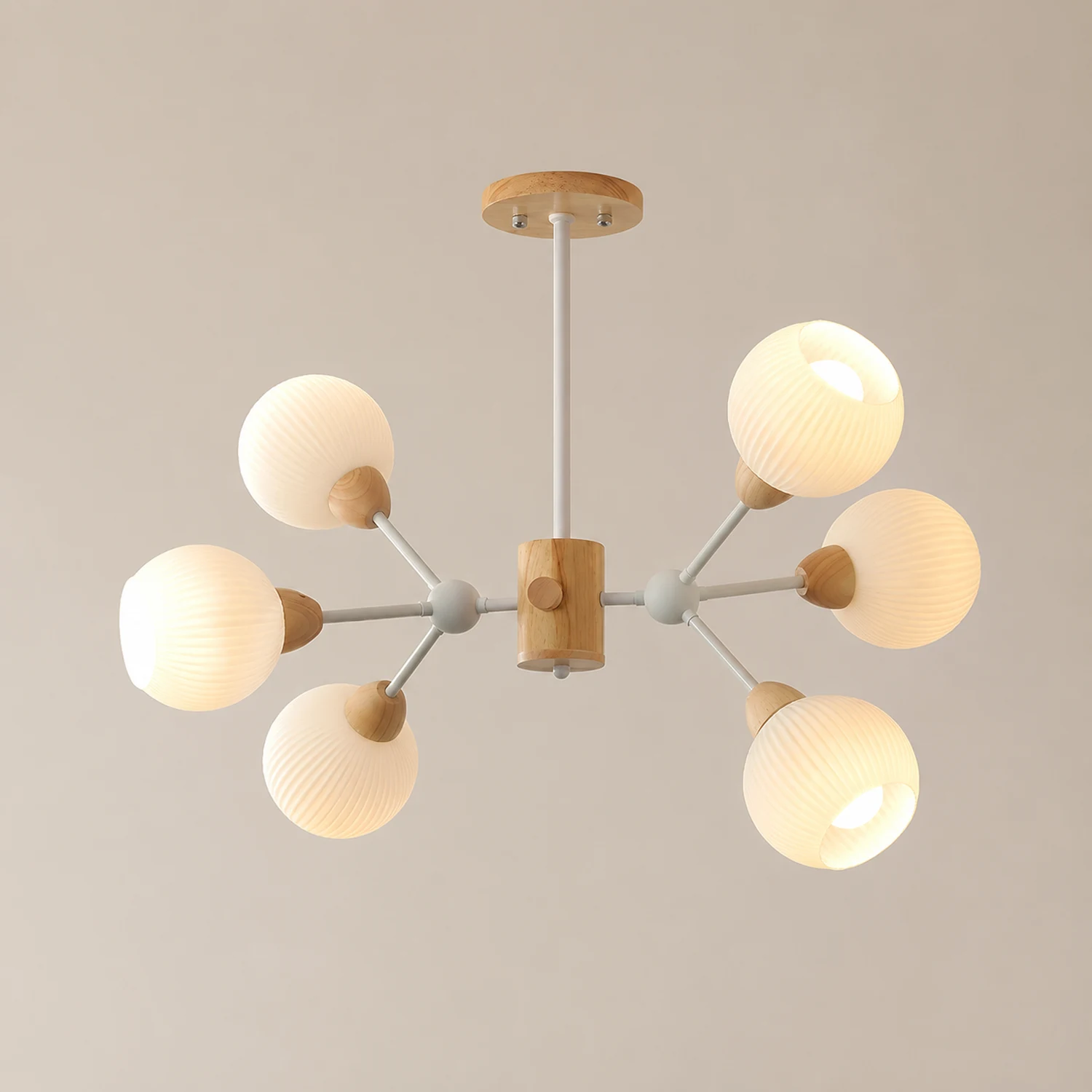 Shpehp Wood Chandelier - Lumpaz