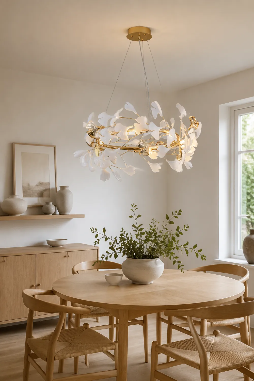 Gingko Chandelier T - Lumpaz