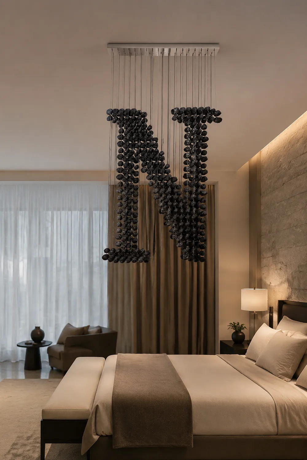 Charcoal Chandeliers N - Lumpaz
