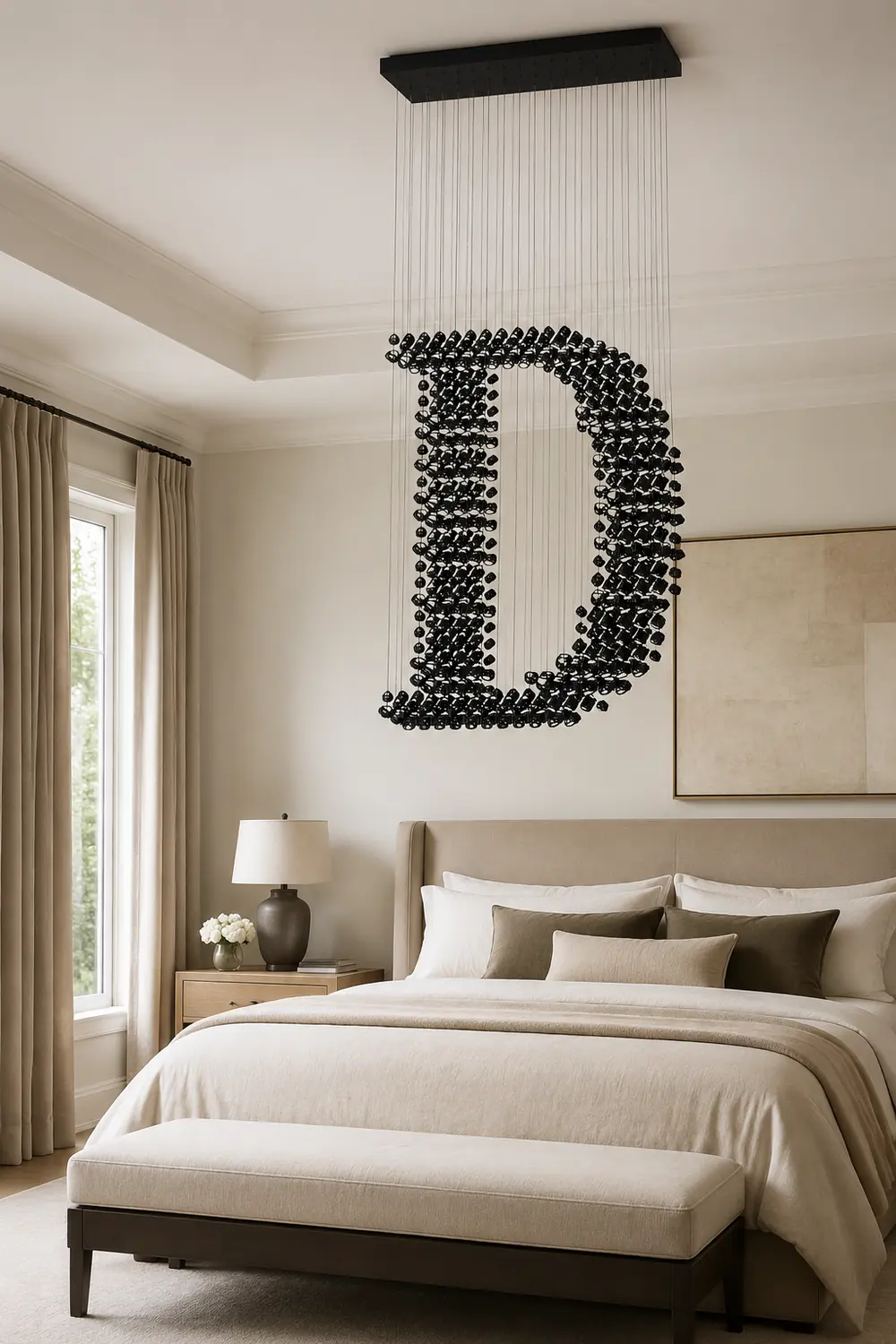Charcoal Chandeliers D - Lumpaz