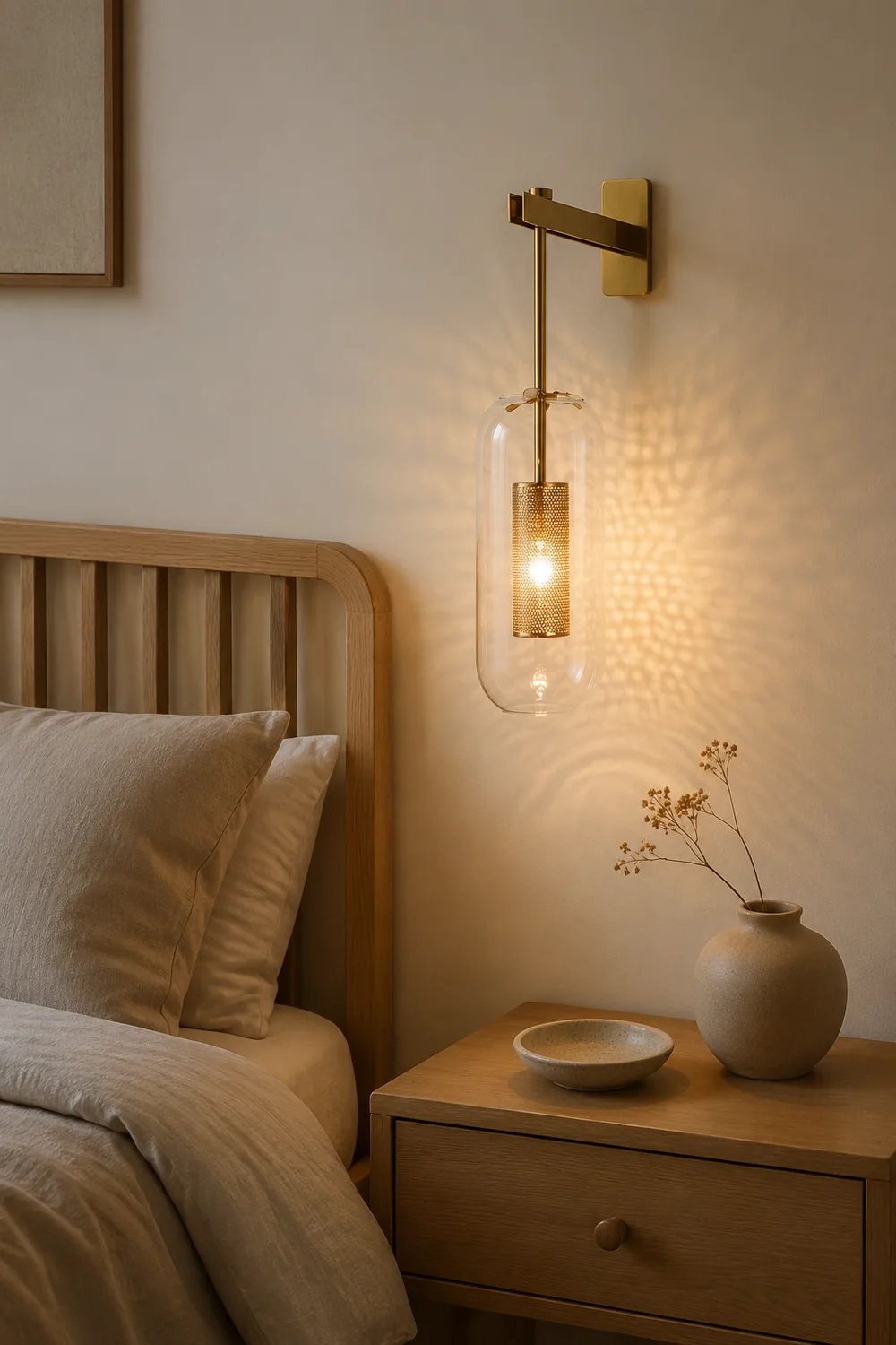 Vadim Glass Wall Lamp - Lumpaz