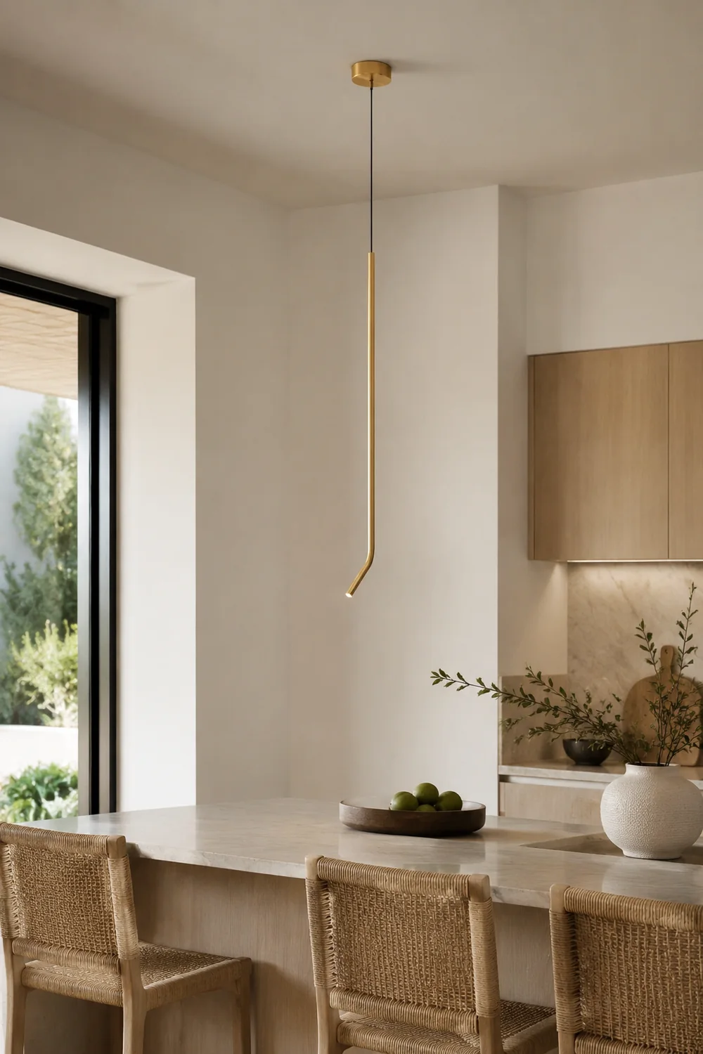 Bending Line Pendant Lamp - Lumpaz