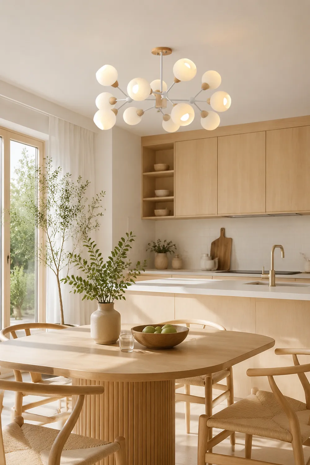 Shpehp Wood Chandelier - Lumpaz
