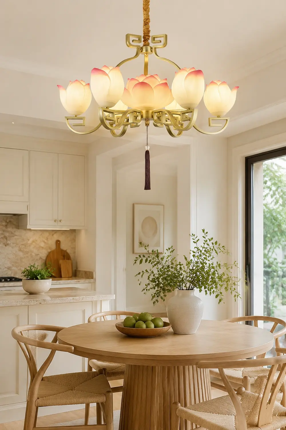 Lotus Bloom Chandelier - Lumpaz