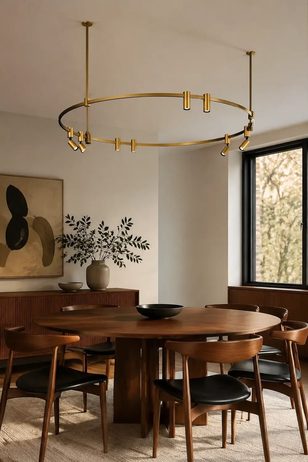 Auroom Round Chandelier - Lumpaz